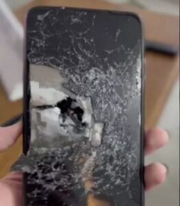 Celular salva PM que levou tiro de fuzil em Guarapuava