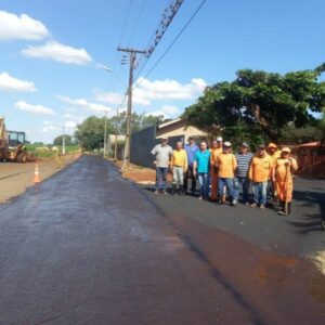 Codar executa serviço de lama asfáltica no Campinho