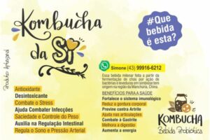 Kombucha da Si faz sucesso em Arapongas
