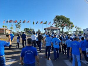 Homens do Terço de Cambira participa do 5° encontro regional em Terra Boa – Pr
