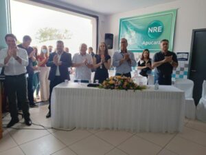 Apucarana: Delegado Jacovós participa da inauguração do Núcleo Regional de Educação