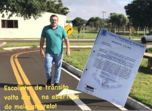 VEREADOR MAJOR ARDUIN Preocupado com a Segurança e a Ordem no Trânsito
