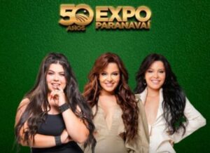 Cantora de Arapongas abriu show de Maiara e Maraisa na ExpoParanavaí