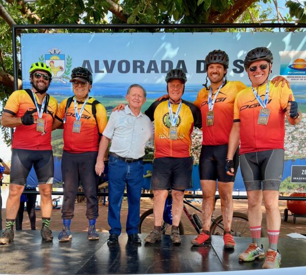 Tiago Amaral participa da Pedalada de Alvorada do Sul