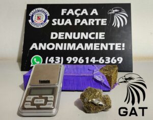 GM de Arapongas prende traficante no Conjunto Palmares