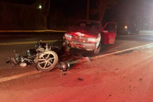 Motociclista morre ao bater contra Uno em Apucarana