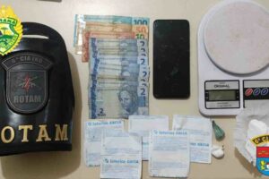 ROTAM prende suspeitos e apreende drogas em Lidianópolis