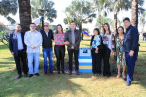 Pioneiro é homenageado em rotatória localizada na Avenida Maracanã em Arapongas