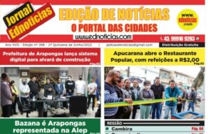 Saiu…Edição Impressa 398