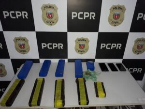 Operação policial intercepta entrega de 6 kg de maconha em Faxinal