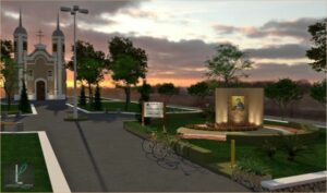 Gruta de Nossa Senhora de Ghisallo, padroeira dos ciclistas, já está em obras em Aricanduva