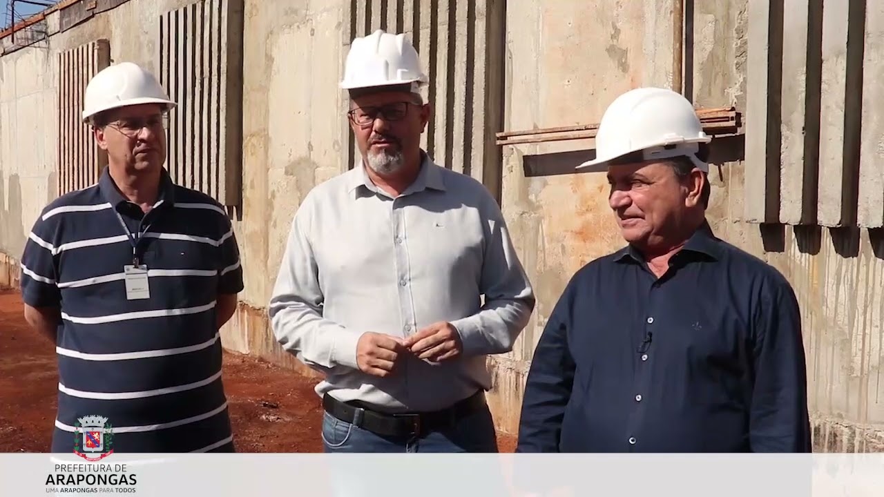 Sérgio Onofre e comitiva da Paraná Edificações visitam obra do Centro de Detenção Provisória – Veja Vídeo