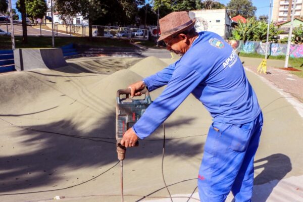 Pista de Skate do Lagoão é revitalizada para sediar competição regional em julho