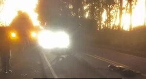 Acidente entre ônibus e moto provoca morte no Vale do Ivaí