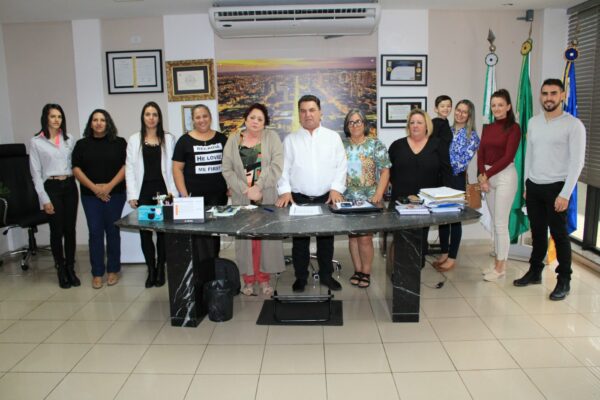 Onofre recebe visita de novos membros do Conselho Fiscal e Previdenciário do IPPASA