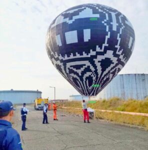 Balão de fogos de artifício cai em refinaria de petróleo, no Paraná