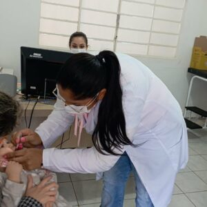 Arapongas aplicou 1.799 doses contra poliomielite e multivacinação; ações seguem até 09 de setembro