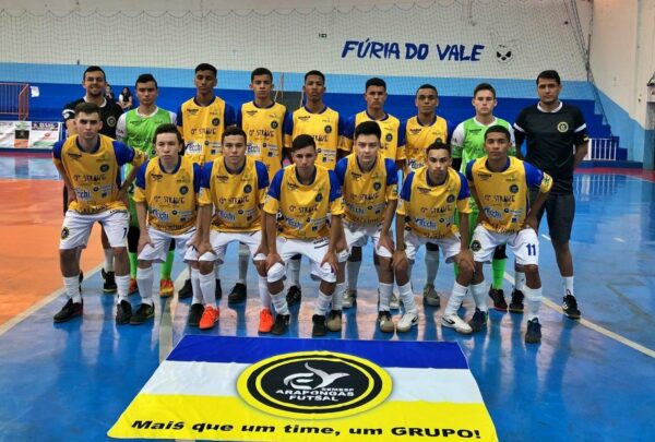 Arapongas futsal está na semifinal do Campeonato Paranaense Sub-18