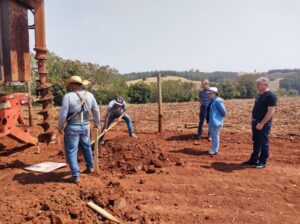 Começou a obra de construção do novo portal turístico de São Pedro do Ivaí