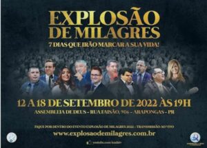 Explosão de Milagres 2022 – 7 Dias para marcar sua vida