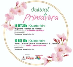 14 e 15 de Setembro: Arapongas realiza Festival da Primavera
