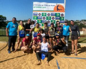 Duplas apucaranenses são campeãs do 2º Circuito da AABB de Vôlei de Praia