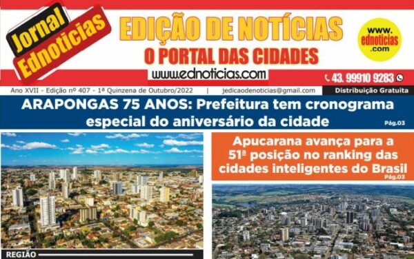 Saiu…Edição Impressa 407
