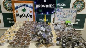 'Brisadeiro e brownes mágicos': Casal é preso com doces de maconha
