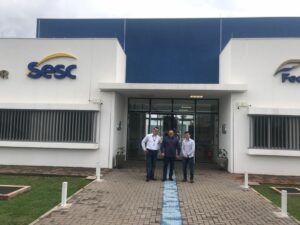 Vereador Major Arduin faz visita no novo SESC/SENAC UNIDADE ARAPONGAS
