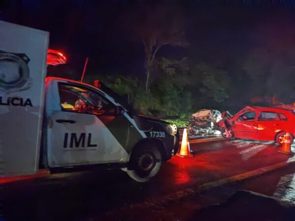 Mãe e filho são as vítimas fatais de acidente na PR-466