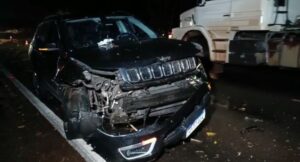 Motorista morre atropelado após colidir em árvore que caiu na PR-445