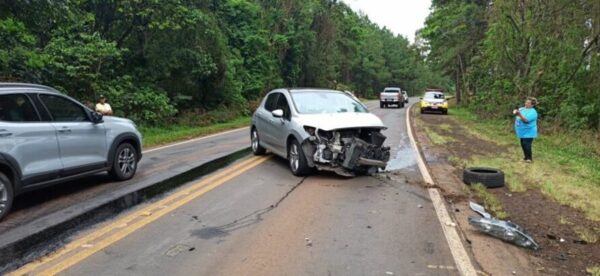 Acidente na Rodovia PR-272 em Faxinal deixa uma pessoa ferida