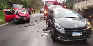 Idosa morre e 6 ficam gravemente feridos em acidente em Ortigueira