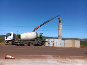 Obras de construção do segundo portal de São Pedro do Ivaí avançam