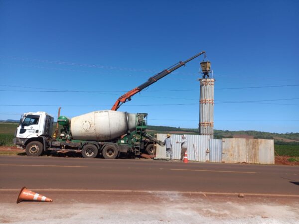 Obras de construção do segundo portal de São Pedro do Ivaí avançam