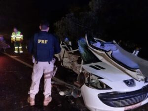 Tia de deputado estadual morre em acidente na BR-376