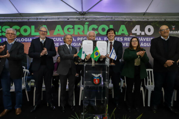 Com apoio de Israel, parcerias institucionais vão fortalecer projetos da Escola Agrícola 4.0