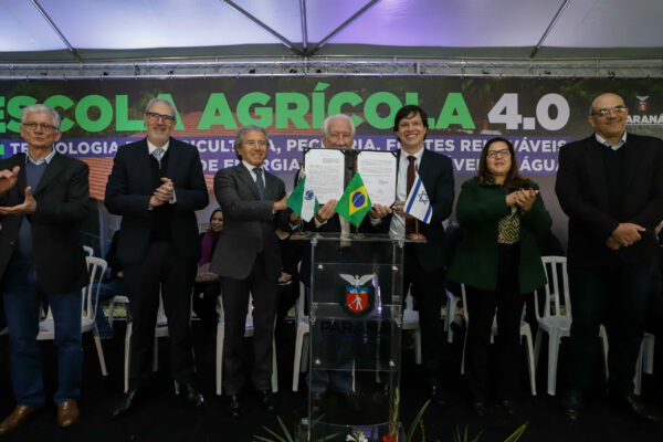 Com apoio de Israel, parcerias institucionais vão fortalecer projetos da Escola Agrícola 4.0