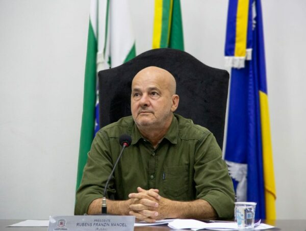 Rubão é reeleito Presidente da Câmara de Arapongas
