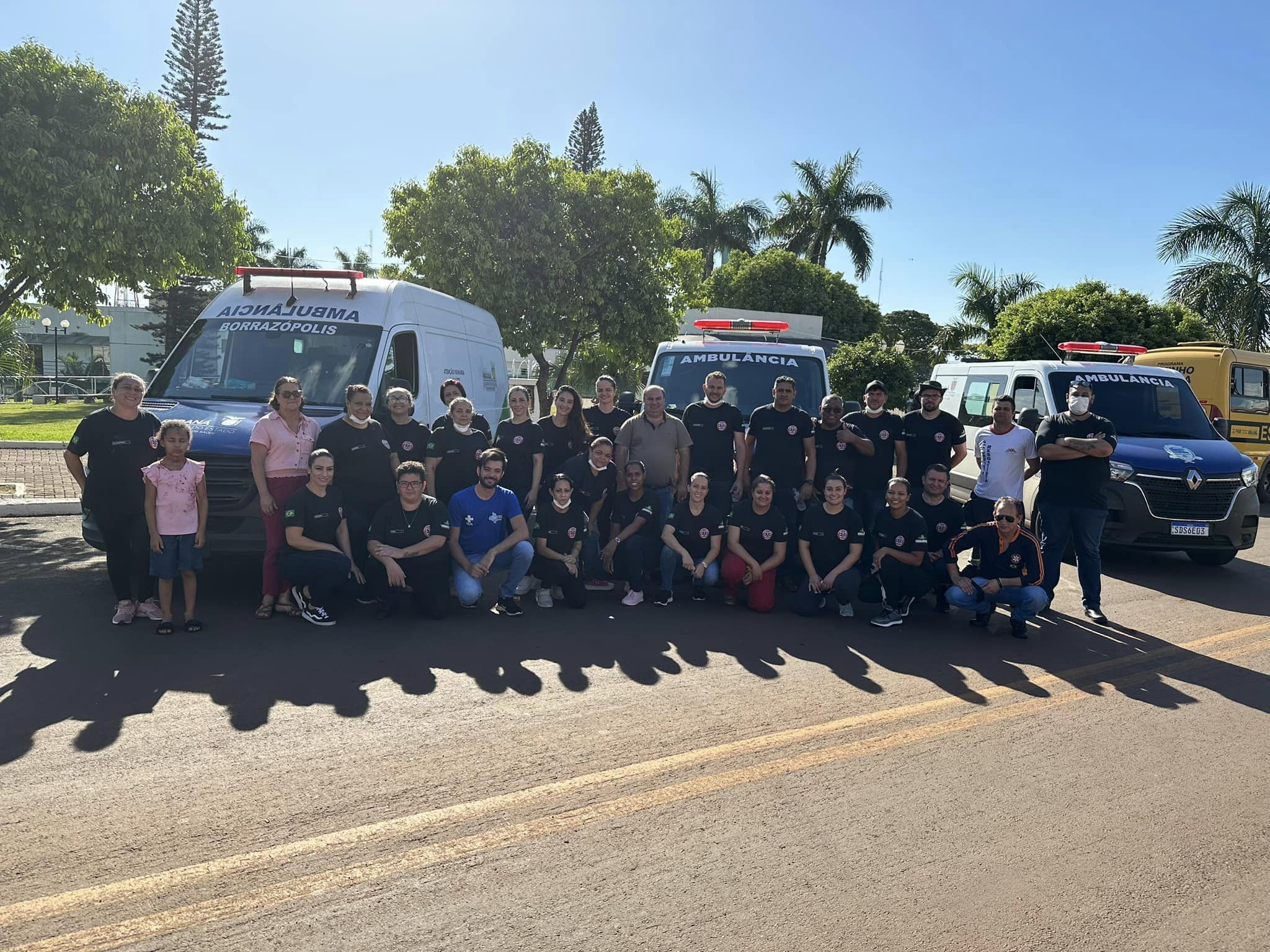 1° Simulado de atendimento de múltiplas vítimas em Borrazópolis