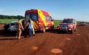 Motorista de carro é esfaqueado pelo carona na PR-180, em Cascavel