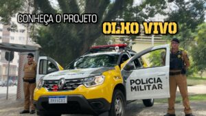 PM utiliza “viatura inteligente” com quatro câmeras para identificar placas e pessoas