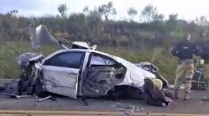 Acidente na BR-277 deixa duas crianças em estado grave, no Paraná