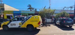 Criminosos arrombam caixa eletrônico em Borrazópolis