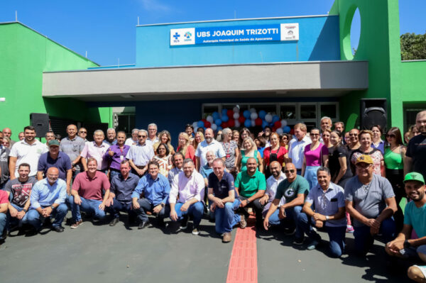 Junior da Femac inaugura nova UBS do Adriano Correia