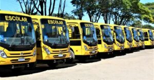 Mandaguari – Retrospectiva 2022: Prefeitura de Mandaguari adquire 16 ônibus para transporte escolar