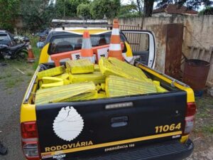 Câmeras flagram traficante tentando fugir da polícia em Sertanópolis; veja