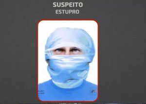 Polícia divulga retrato falado de suspeito de estupro em Arapongas