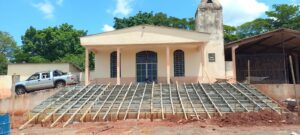 Praça São José, do distrito do Marisa, começa a ganhar forma