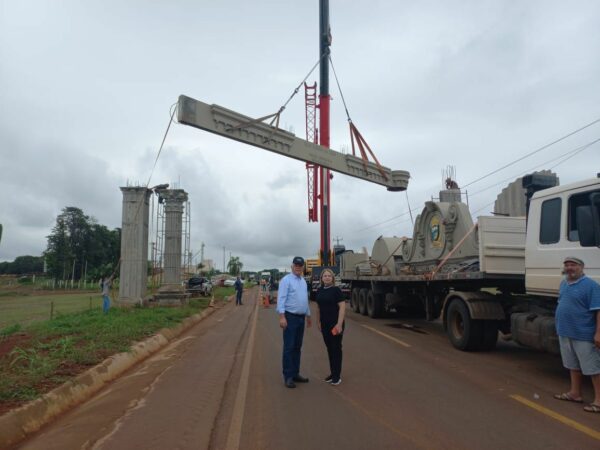 Prefeitura está concluindo obra do portal na entrada de São Pedro do Ivaí
